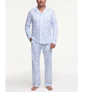 Roller Rabbit x Loveshackfancy Starry Nights Lattice Pajamas Men's size large
